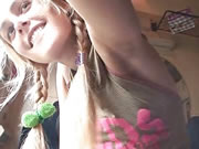 Fille ukrainienne sexy dans le train
