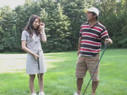 Japonais Après Le Tournoi De Golf Fellations